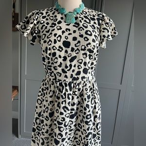 Who What Wear Target Linen Midi Dress in XS